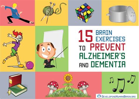15 Best Brain Exercises To Prevent Alzheimers And Dementia