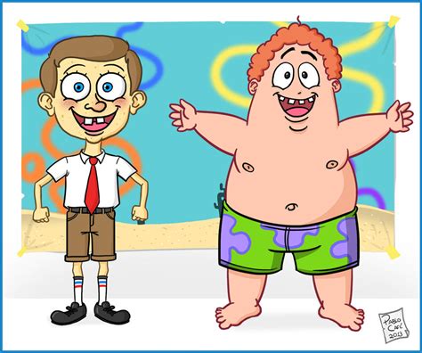 Spongebob And Patrick Human Version By Fieveltrue On Deviantart