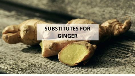 5 best substitutes for ginger mishry
