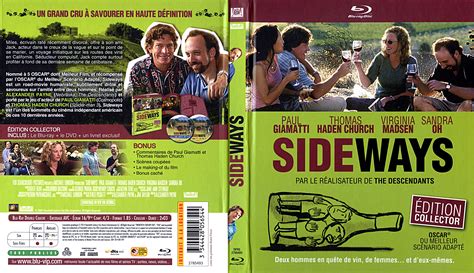 Jaquette Dvd De Sideways Blu Ray V2 Cinéma Passion