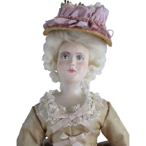 Marie Antoinette Doll By Artist Shirley White From Nostalgicimages On