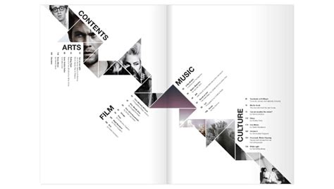 Magazine Layout Design Tips Indesign Contents Page Design Graphique