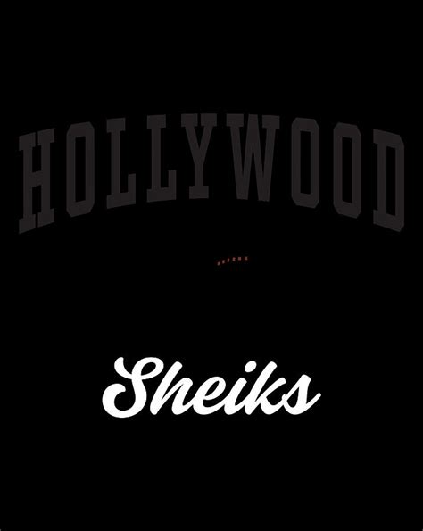 Hollywood High School Sheiks C3 Digital Art By Sue Mei Koh