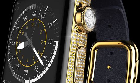 The apple watch edition models with their 18k gold cases have proven to be one of the most widely discussed tech items of 2014 and 2015. The $163,000 Apple watch is clad in gold and encrusted ...