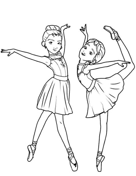 Hundreds of other coloring pages can be printed from super coloring or even colored online directly from their website. 10 Best Free Printable Ballerina Coloring Pages For Kids