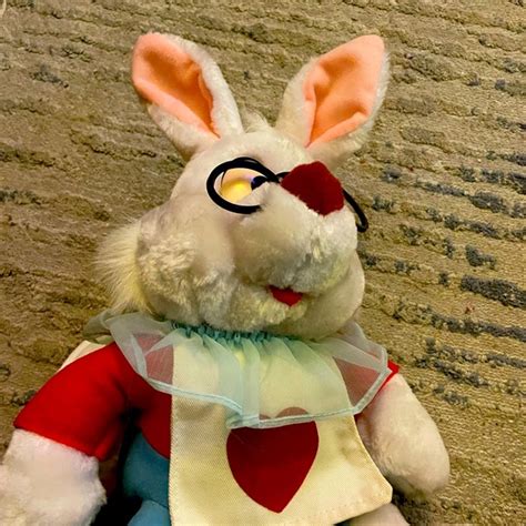 Toys Alice In Wonderland White Rabbit Plush 1 Inch Poshmark