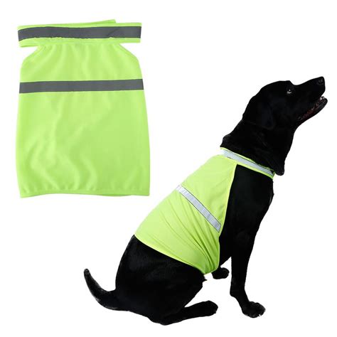 Lyumo Reflective Dog Vest Pet Dog Fluorescent Reflective Vest