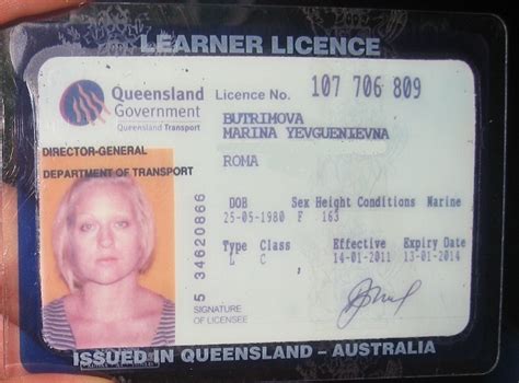 Водительские права Australian Driving License Обсуждение на Liveinternet Российский Сервис