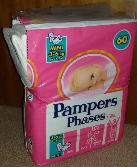 Vintage Pampers Diapers Atelier Yuwaciaojp