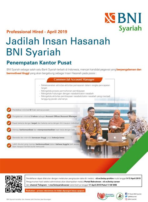 Lowongan kerja kota surabaya (jawa: Lowongan Kerja Bank BNI Syariah Besar Besaran April 2019 - REKRUTMEN LOWONGAN KERJA BULAN JUNI 2020