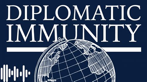 Diplomatic Immunity A New Podcast From Isd Isd