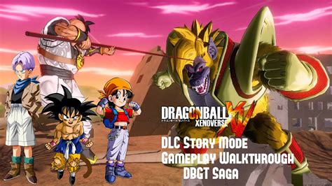 Dragon Ball Xenoverse Dlc Story Mode Gameplay Walkthrough Dbgt Saga
