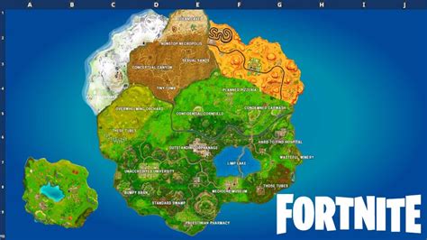 Fortnite map season 1 fortnite hack on pc vs season 7. SEASON 7 MAP! (Fortnite: Battle Royale) - YouTube