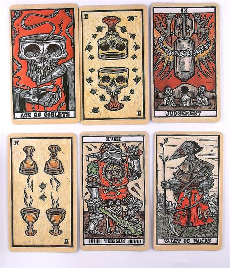 Tarot Del A Tarot Deck And Guidebook Inspired By The World Of Guillermo