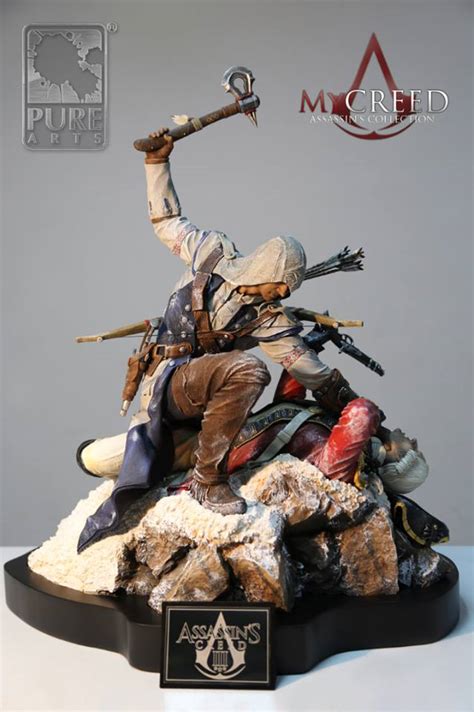 Pure Arts Assassin S Creed Iii Connor Premium Statue