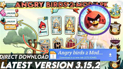 Angry Birds Mod Apk 3 15 2 Latest Version Unlimited Money Direct