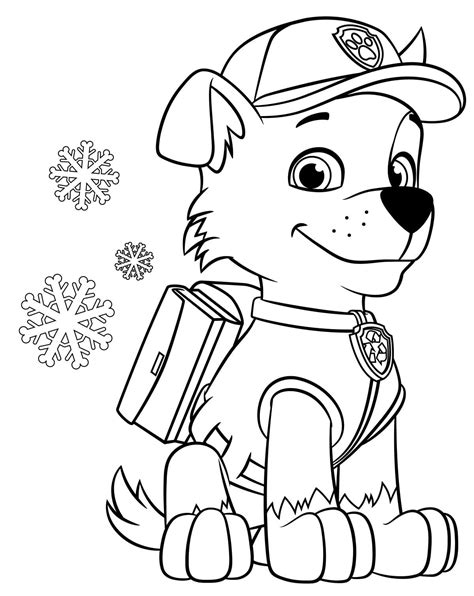 Dibujos De La Patrulla Canina Para Colorear Paw Patrol