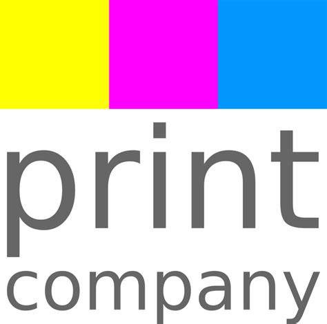 Public Domain Clip Art Image Logo For Print Company Id