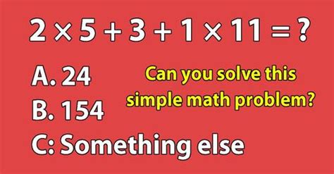 Very Few People Get This Right Without A Calculator Can You Solve It