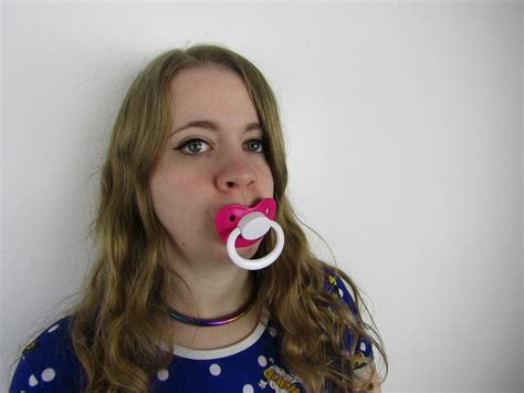 Hot Pink And White Pacifier