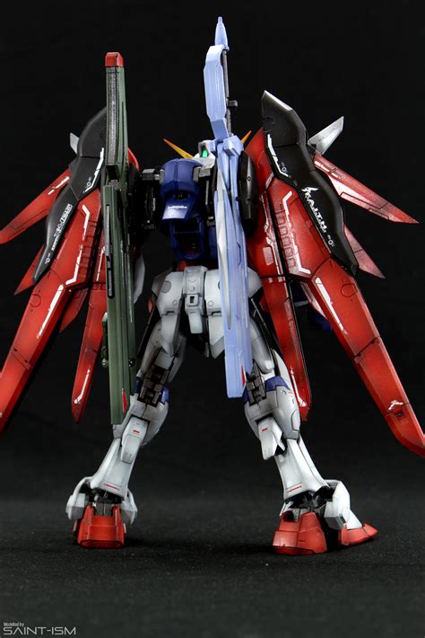 Rg Destiny Gundam Saint Ism Gaming Gunpla Digital Art