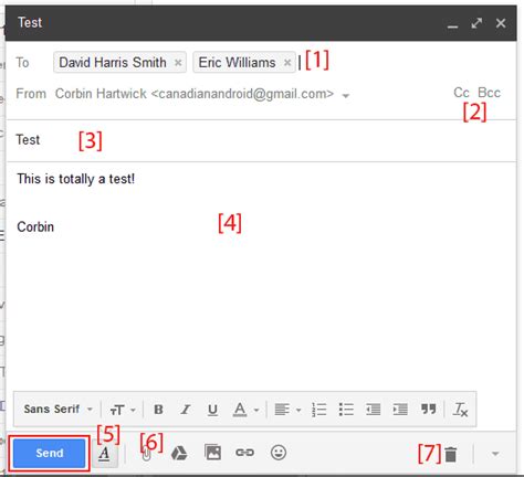 How To Compose And Send Emails With Gmail Free Tutorial