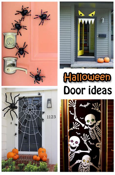 Scary Halloween Door Ideas