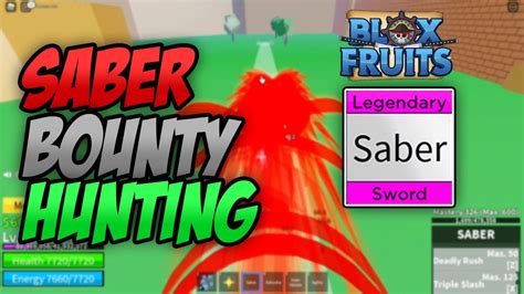 SaberBounty Hunting Montage Blox Fruits Ep YouTube