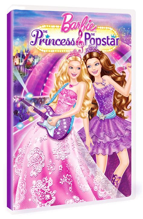 Barbie Caratula Del Dvd De Barbie En La Princesa Y La Estrella Del Pop