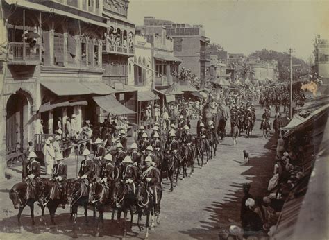 The 38th Dogras And The Frontier Force 25th Cavalry Parade Through