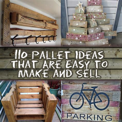 110 Diy Pallet Ideas For Projects That Are Easy To Make And Sell