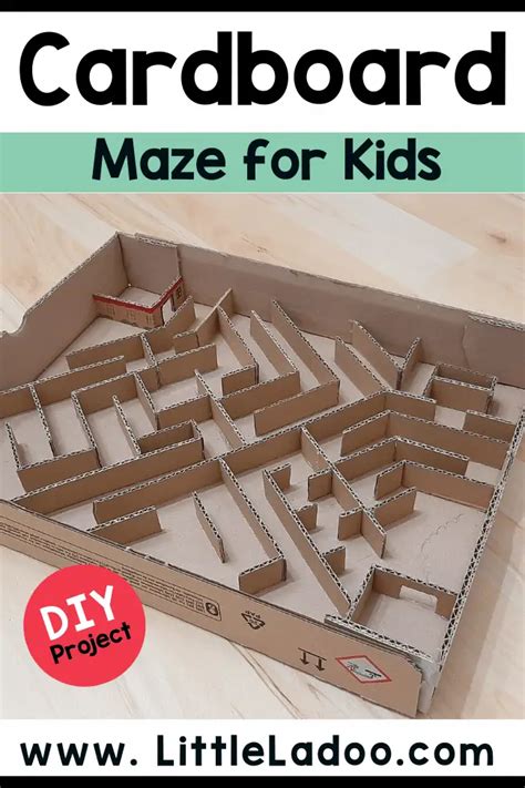How To Make An Engaging Cardboard Maze For Kids And Adults