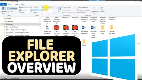 Windows 10 File Explorer Features Overview Youtube