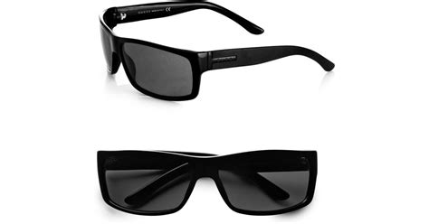 Gucci Rectangular Sunglasses In Black For Men Lyst