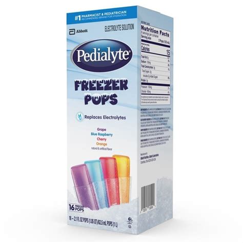 Pedialyte Freezer Pops Assorted Riteway Medical