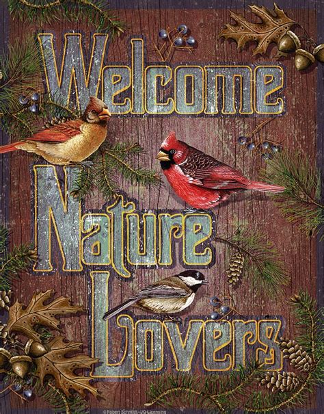 Welcome Nature Lovers 2 By Jq Licensing Art Prints Art Painting