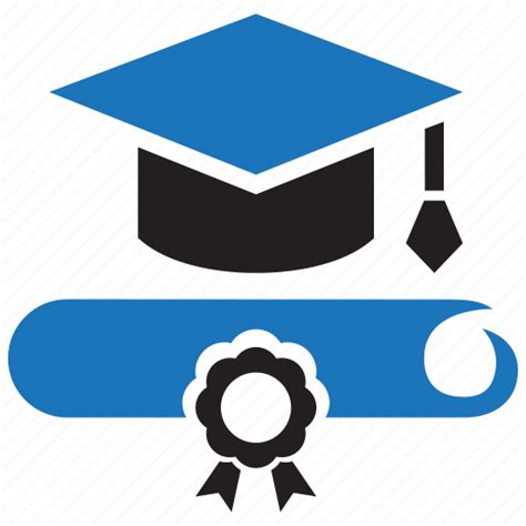 Academic College Degree Education Graduation Knowledge Training Icon