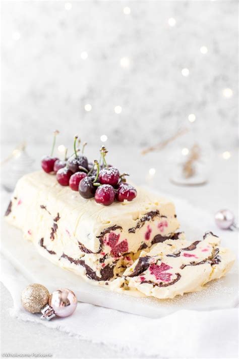 Ice cream is a humble, yet essential element of any holiday dessert spread. Raspberry & Chocolate Semifreddo | Recipe | Christmas ice cream, Ice cream desserts, Christmas ...