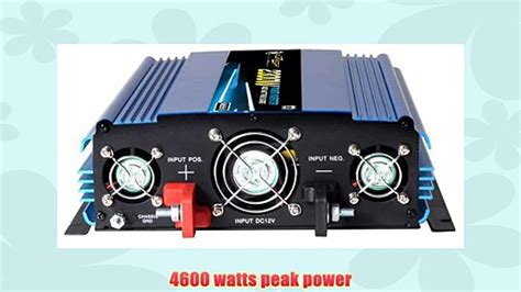 Power Bright Pw2300 12 Power Inverter 2300 Watt 12 Volt Dc To 110 Volt
