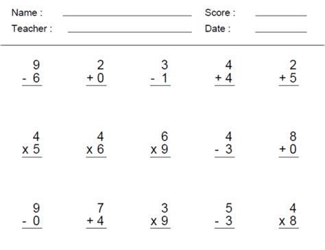 Math Worksheets For 3rd Grade | 3rd Grade Online Math ...