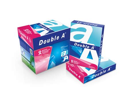 Double A A4 Paper Smoother A4 Copy Paper 80gsm White 500 Sheet Ream