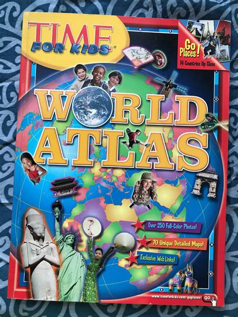 Time For Kids World Atlas Hobbies And Toys Books And Magazines Children