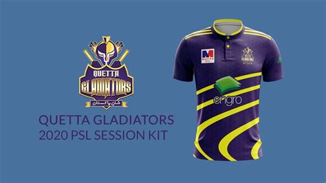 Maybe you would like to learn more about one of these? Quetta Gladiators PSL KIT T-Shirt 2020 - CricCraze