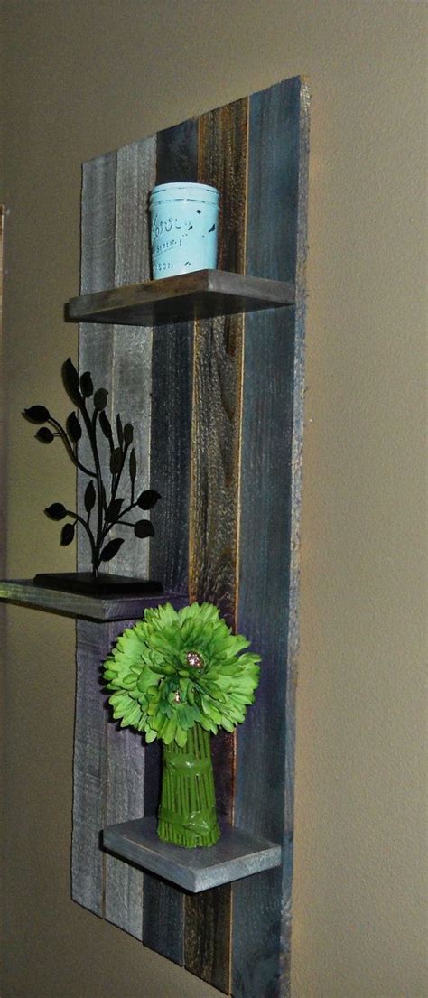 Find images of barn board. Rustic Barn Board Hanging Shelf by ThisShabbyHouse on Etsy ...