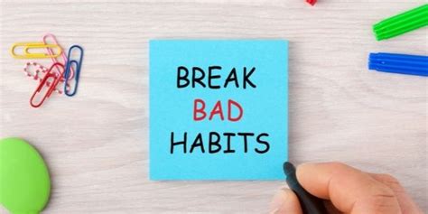 5 Scientifically Proven Steps To Breaking Bad Habits