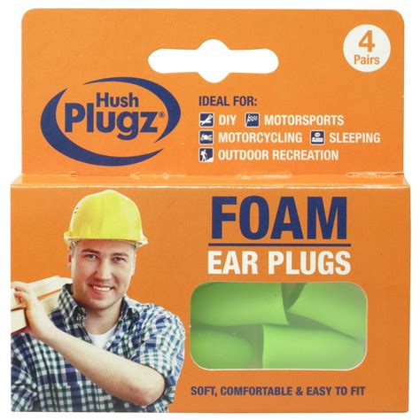 But if you're stuck and need earplugs right away, here are a few ways you can make homemade ear plugs. Hush Plugz Foam DIY Ear Plugs 4 Pairs 1 2 3 6 12 Packs | eBay