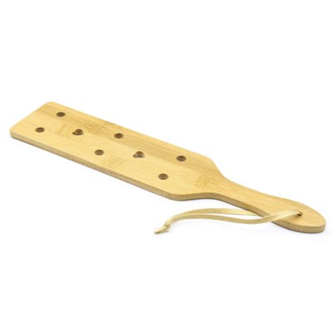 Bamboo Handle Spanking Ass Paddle Whip Bondage Flogger Sex Toys For