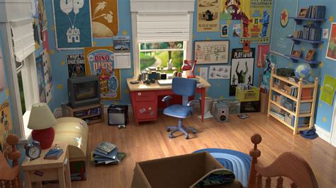 Artstation Toy Story Andys Room Michèle Samyn Toy Story Bedroom