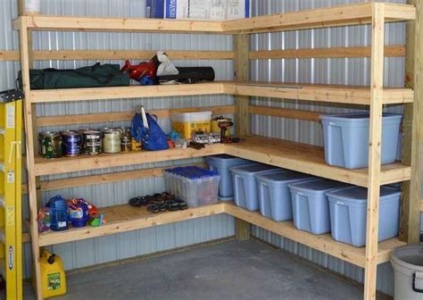 2030 Diy Garage Corner Shelves