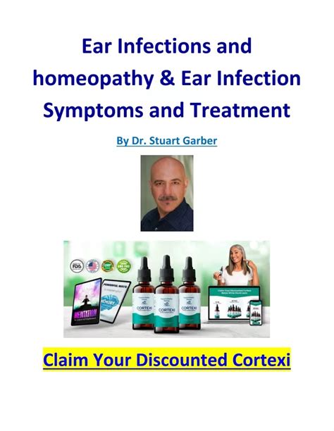 Ppt Ear Infections And Homeopathyand Ear Infection Symptoms And